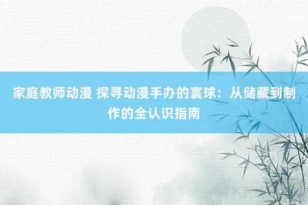家庭教师动漫 探寻动漫手办的寰球：从储藏到制作的全认识指南
