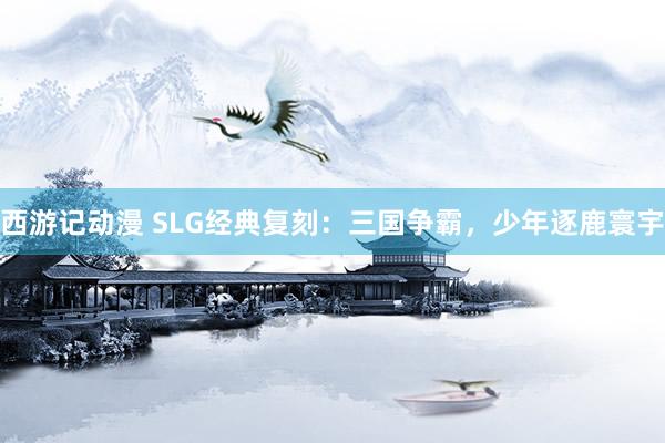 西游记动漫 SLG经典复刻：三国争霸，少年逐鹿寰宇
