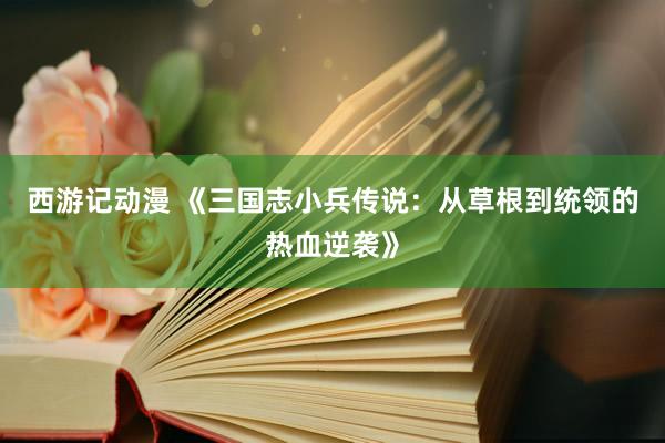 西游记动漫 《三国志小兵传说：从草根到统领的热血逆袭》